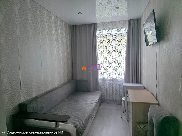 1-к квартира, 26 кв.м.