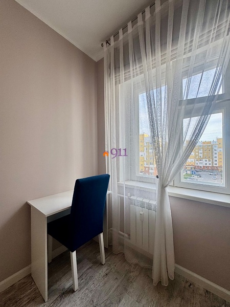 1-к квартира, 38 кв.м.