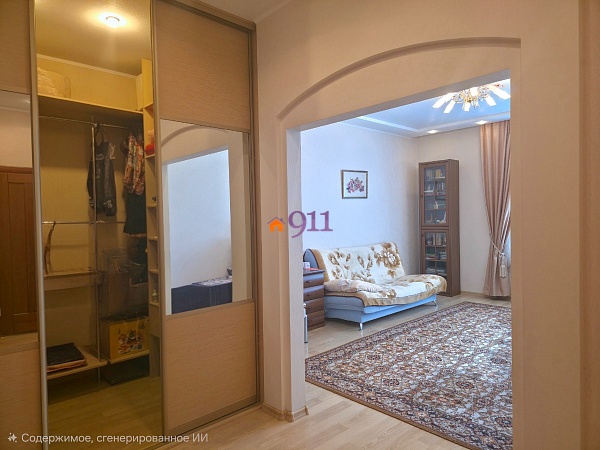 1-к квартира, 51 кв.м.